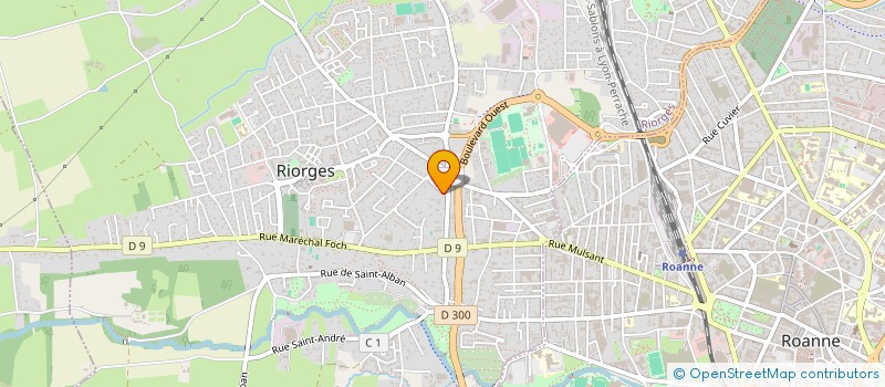 localisation de l'entreprise MONSIEUR MAURICE MALATRAY à RIORGES