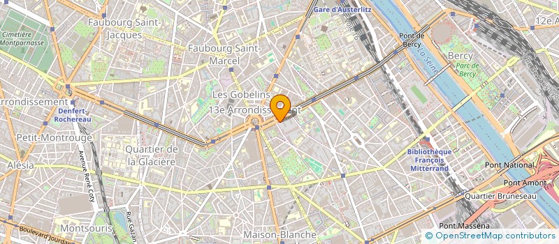 localisation de l'entreprise MONSIEUR MAURICE MALLET  PARIS