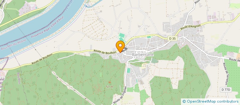 localisation de l'entreprise MONSIEUR MAURICE MALOSSE  BARBENTANE