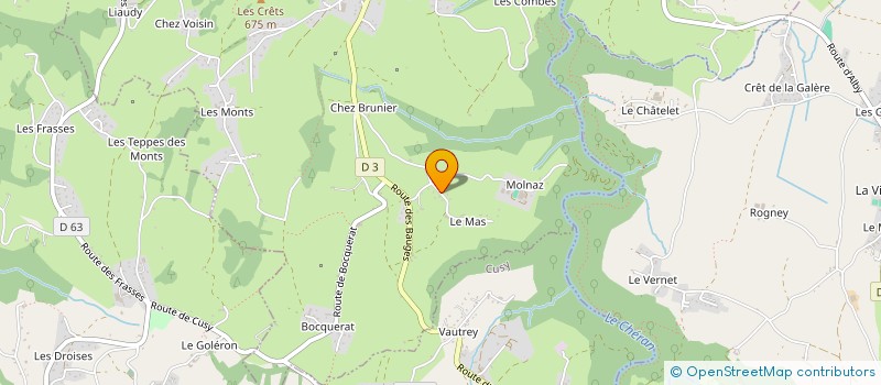 localisation de l'entreprise MONSIEUR MAURICE MANDALA  HERY-SUR-ALBY