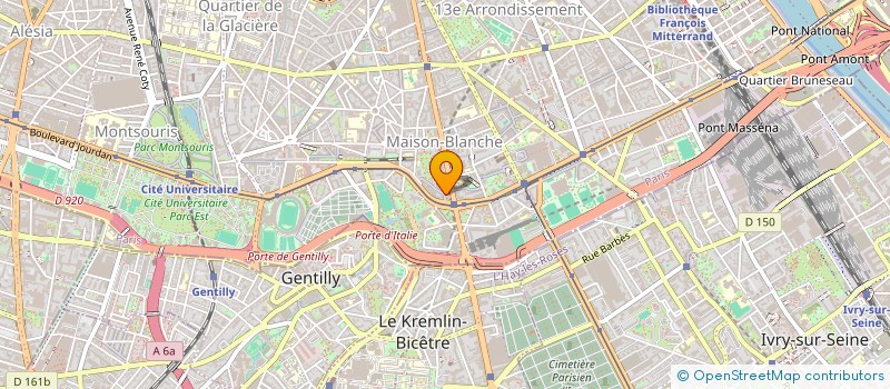 localisation de l'entreprise MONSIEUR MAURICE MARCENY  PARIS