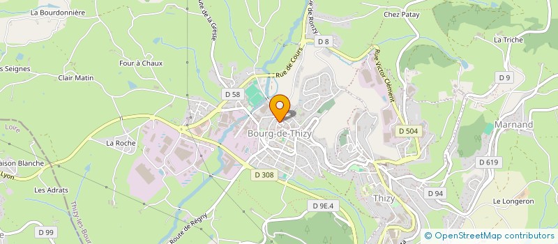 localisation de l'entreprise MONSIEUR MAURICE MARCHAND  COURS