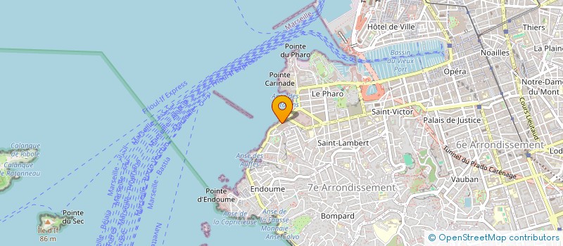 localisation de l'entreprise MONSIEUR MAURICE MARCHETTI à MARSEILLE