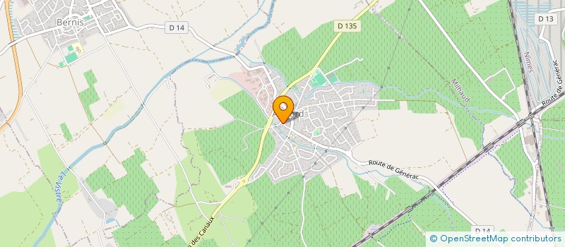 localisation de l'entreprise MONSIEUR MAURICE MARGAROT  AUBORD