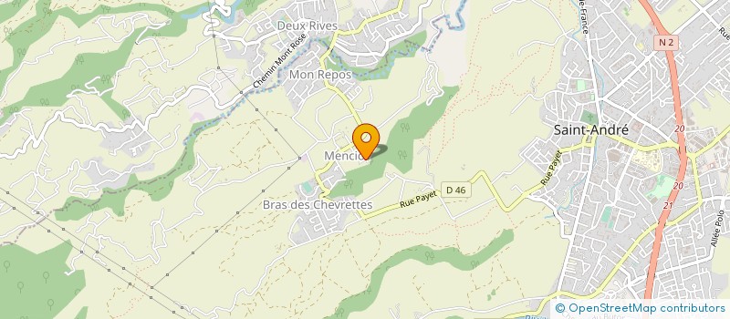 localisation de l'entreprise MONSIEUR MAURICE MARIAYE à SAINT-ANDRE