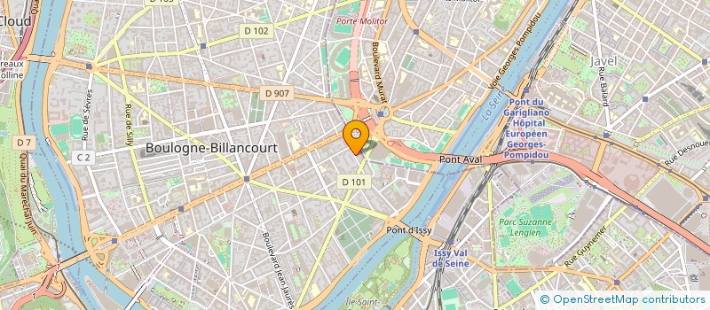 localisation de l'entreprise MONSIEUR MAURICE MARIK à BOULOGNE-BILLANCOURT