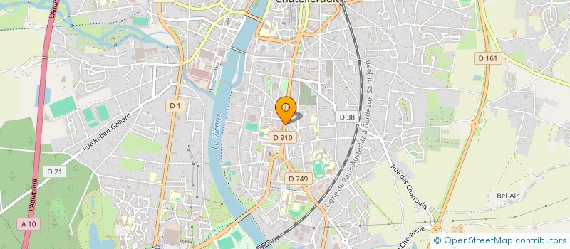 localisation de l'entreprise MONSIEUR MAURICE MARME  CHATELLERAULT