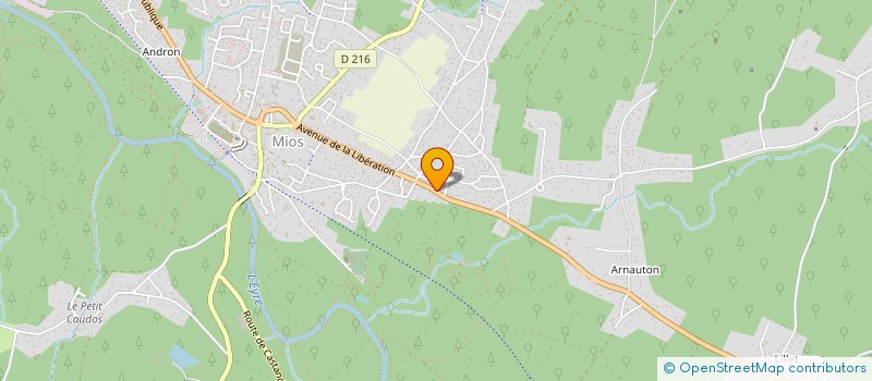 localisation de l'entreprise MONSIEUR MAURICE MASSON  MIOS