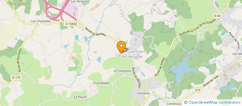 localisation de l'entreprise MONSIEUR MAURICE MATHURIN  SAINT-MEXANT