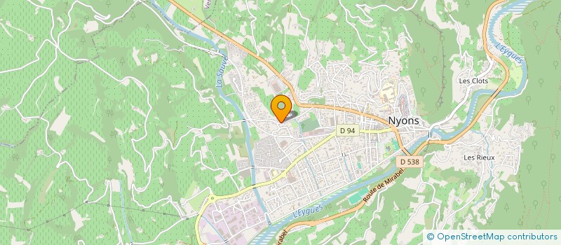 localisation de l'entreprise MONSIEUR MAURICE MAXIT à NYONS