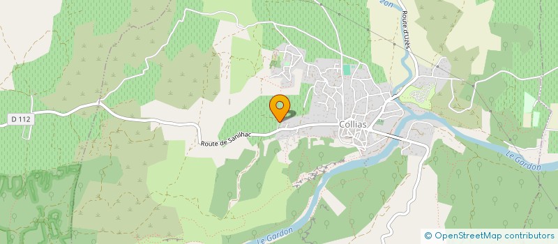 localisation de l'entreprise MONSIEUR MAURICE MAYENOBE  COLLIAS