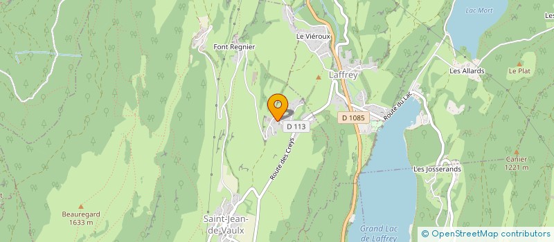 localisation de l'entreprise MONSIEUR MAURICE MELMOUX  SAINT-JEAN-DE-VAULX