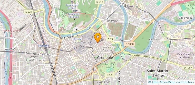 localisation de l'entreprise MONSIEUR MAURICE MERENCHOLE à GRENOBLE