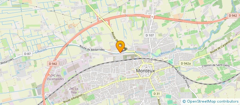 localisation de l'entreprise MONSIEUR MAURICE MERLIN  MONTEUX