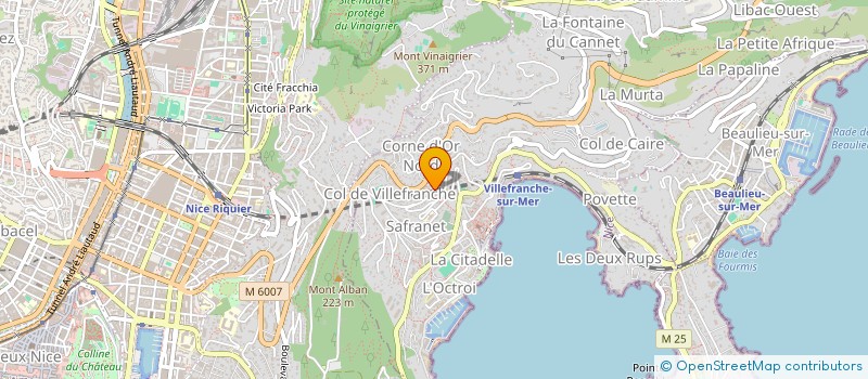 localisation de l'entreprise MONSIEUR MAURICE MIA à VILLEFRANCHE-SUR-MER