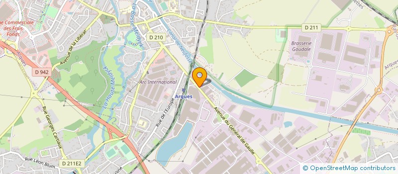 localisation de l'entreprise MONSIEUR MAURICE MICHEL  ARQUES