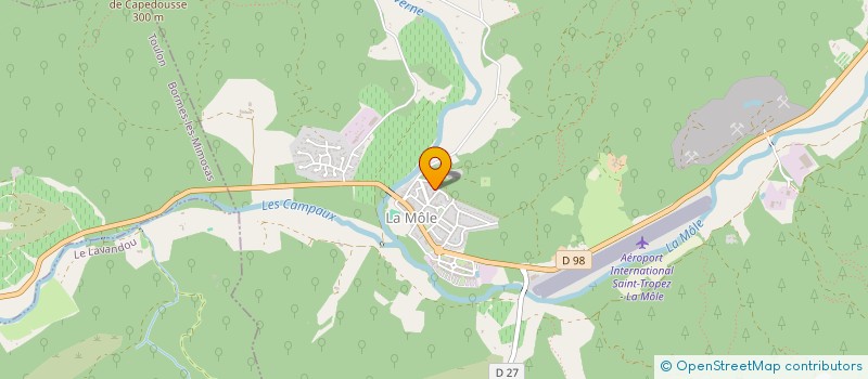 localisation de l'entreprise MONSIEUR MAURICE MOONEY  LA MOLE