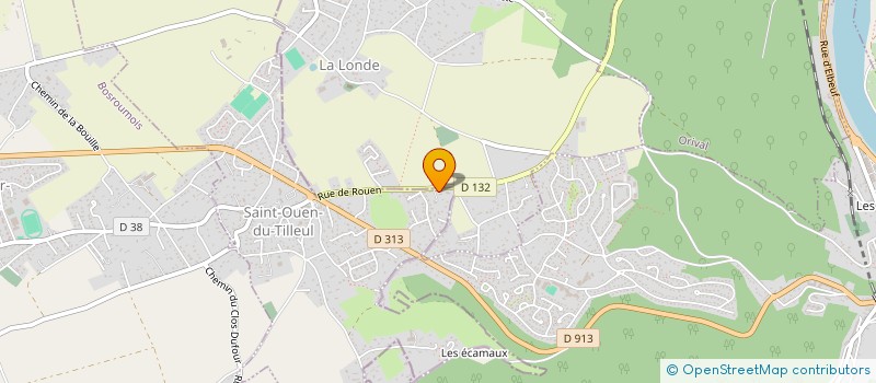 localisation de l'entreprise MONSIEUR MAURICE MORIN à SAINT-OUEN-DU-TILLEUL