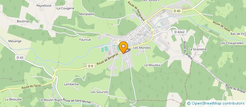 localisation de l'entreprise MONSIEUR MAURICE MORIN à SANILHAC
