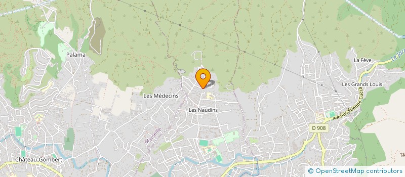 localisation de l'entreprise MONSIEUR MAURICE MOSSE  PLAN-DE-CUQUES