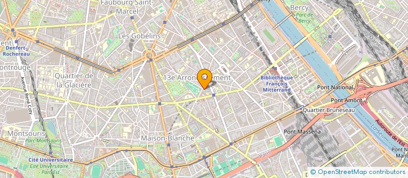 localisation de l'entreprise MONSIEUR MAURICE MOTTAGHIZADEH  PARIS