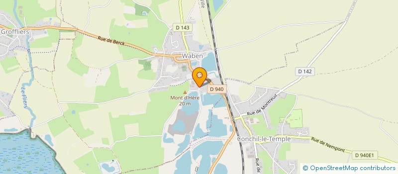 localisation de l'entreprise MONSIEUR MAURICE MOULLART DE TORCY  CONCHIL-LE-TEMPLE