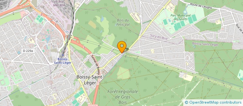 localisation de l'entreprise MONSIEUR MAURICE MOYSAN à BOISSY ST LEGER