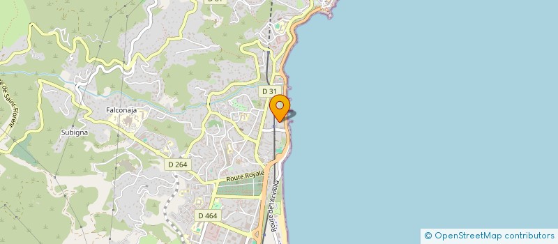 localisation de l'entreprise MONSIEUR MAURICE MURATET à BASTIA
