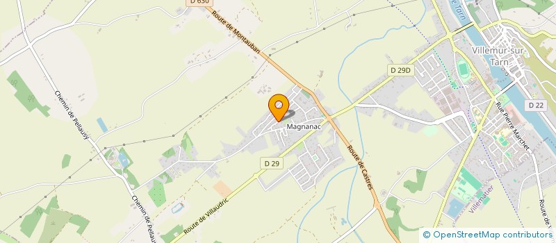 localisation de l'entreprise MONSIEUR MAURICE MURATET  VILLEMUR-SUR-TARN