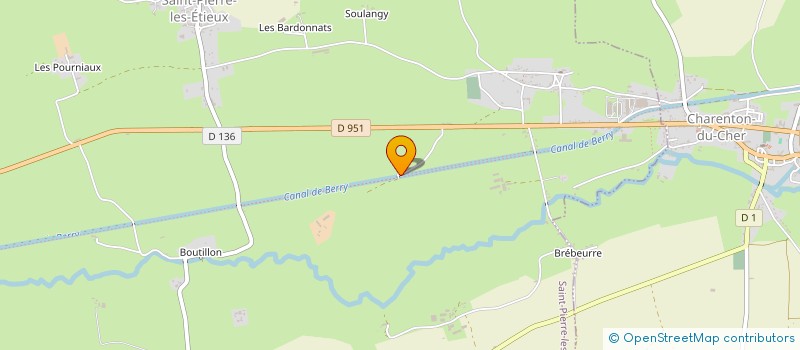 localisation de l'entreprise MONSIEUR MAURICE MUSARD  BANNEGON