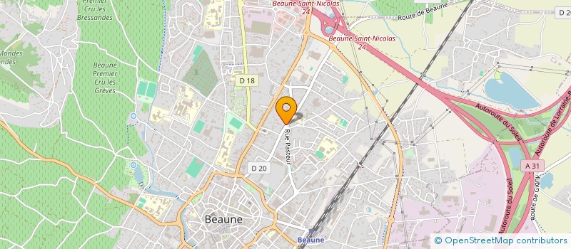 localisation de l'entreprise MONSIEUR MAURICE NINOT à BEAUNE