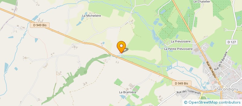 localisation de l'entreprise MONSIEUR MAURICE NIORT  SECONDIGNY