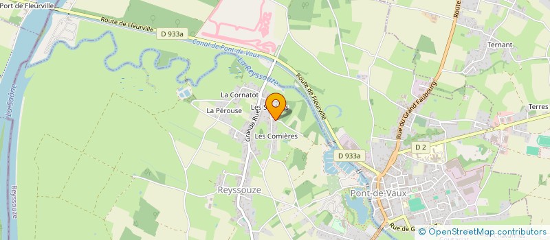 localisation de l'entreprise MONSIEUR MAURICE NUGON à CHAVANNES-SUR-REYSSOUZE