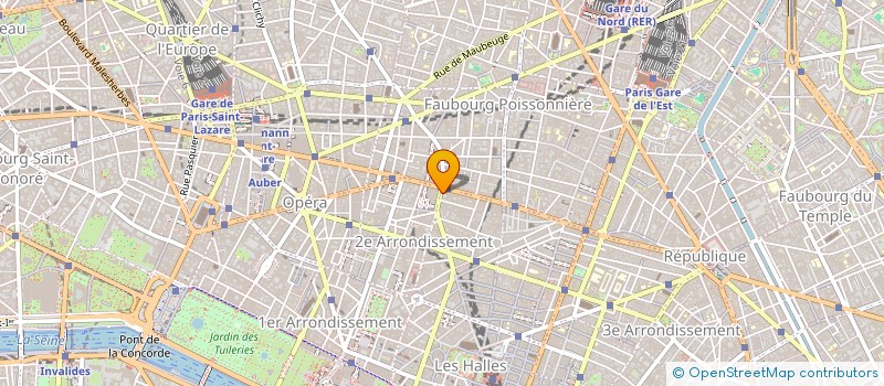 localisation de l'entreprise MONSIEUR MAURICE OLINGER  PARIS