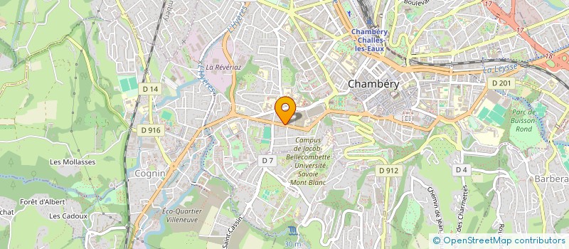 localisation de l'entreprise MONSIEUR MAURICE OPINEL à CHAMBERY