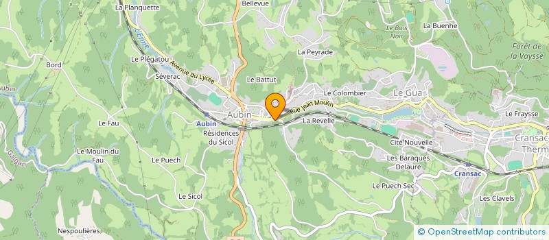 localisation de l'entreprise MONSIEUR MAURICE ORSANE  VIVIEZ