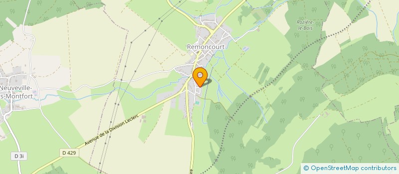 localisation de l'entreprise MONSIEUR MAURICE OZENNE  SAINT-REMIMONT