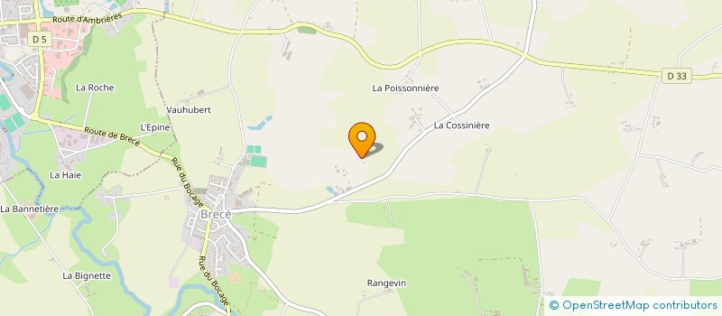 localisation de l'entreprise MONSIEUR MAURICE PANNARD  GORRON