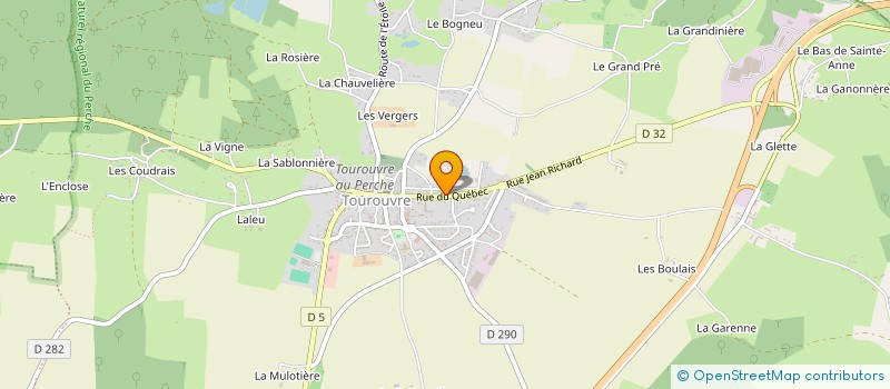 localisation de l'entreprise MONSIEUR MAURICE PAU AUDUBERT à TOUROUVRE AU PERCHE