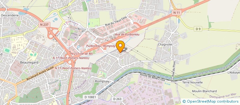 localisation de l'entreprise MONSIEUR MAURICE PECHARMAN  PERIGNY