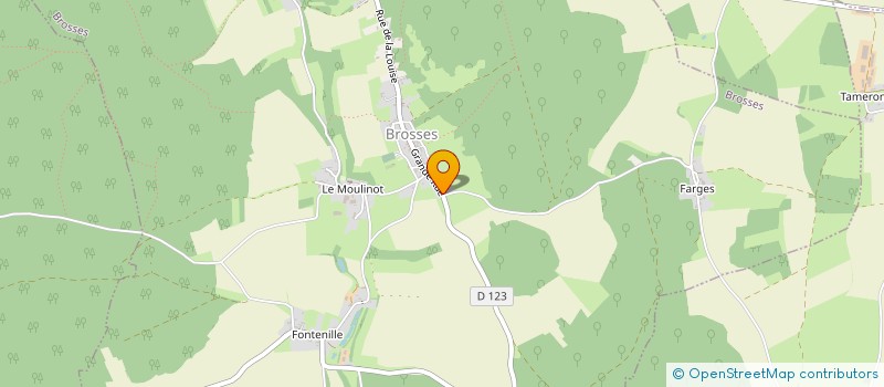 localisation de l'entreprise MONSIEUR MAURICE PECHERY  BROSSES