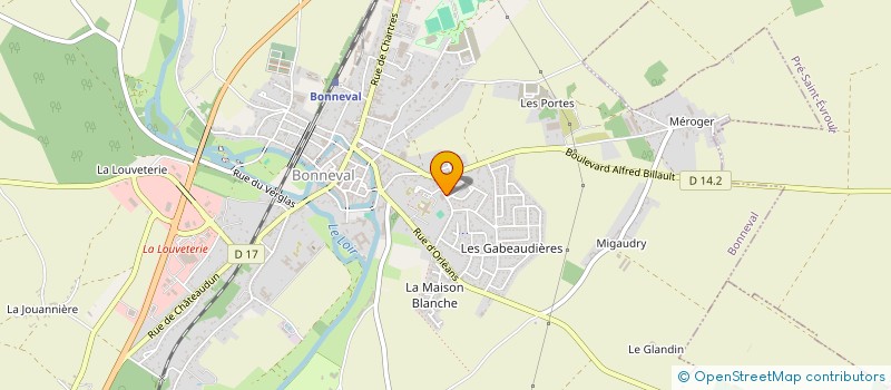 localisation de l'entreprise MONSIEUR MAURICE PERINEAU à NEUVY-EN-DUNOIS