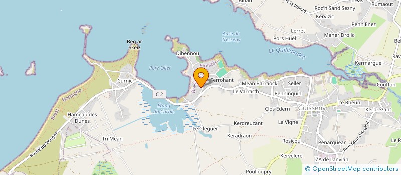 localisation de l'entreprise MONSIEUR MAURICE PERIOT  GUISSENY