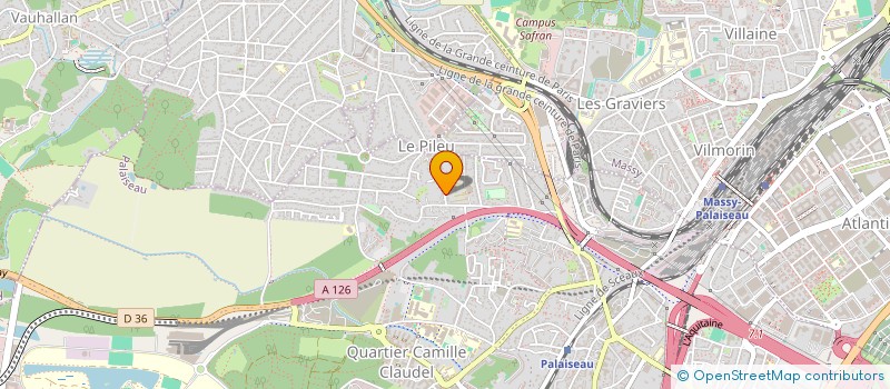 localisation de l'entreprise MONSIEUR MAURICE PERSELLO à PALAISEAU