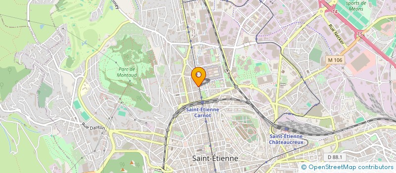 localisation de l'entreprise MONSIEUR MAURICE PHILIPPON à SAINT-ETIENNE