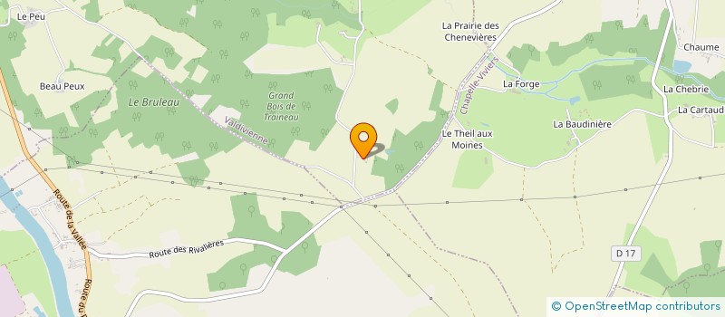 localisation de l'entreprise MONSIEUR MAURICE PICARD  VALDIVIENNE