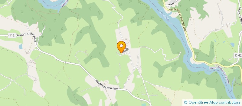 localisation de l'entreprise MONSIEUR MAURICE PION  VEZELIN-SUR-LOIRE