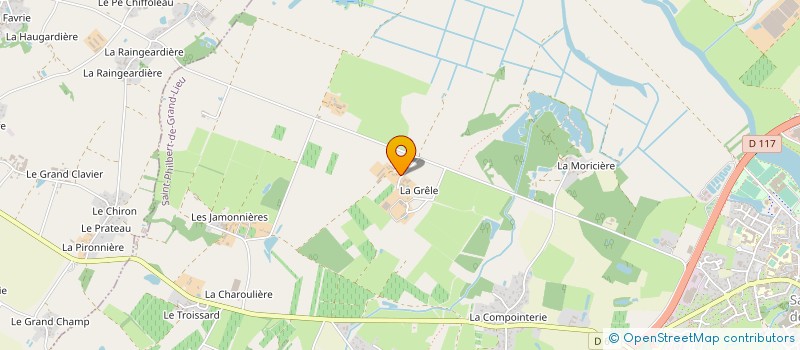 localisation de l'entreprise MONSIEUR MAURICE POGU  SAINT-PHILBERT-DE-GRAND-LIEU