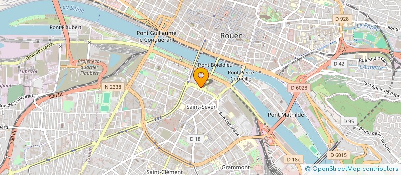 localisation de l'entreprise MONSIEUR MAURICE POISSON à ROUEN