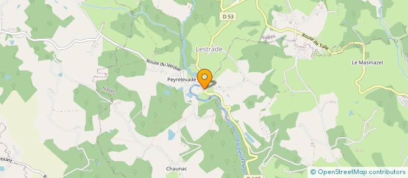 localisation de l'entreprise MONSIEUR MAURICE PONS à NAVES
